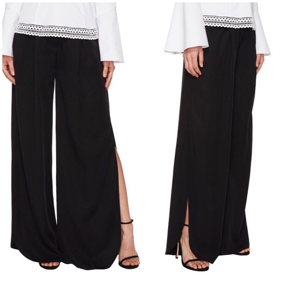 NWT ZAC Zac Posen Cruise Pants Black 4